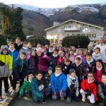 Clase de neige à Saint- Lary. Prêts pour les pistes!