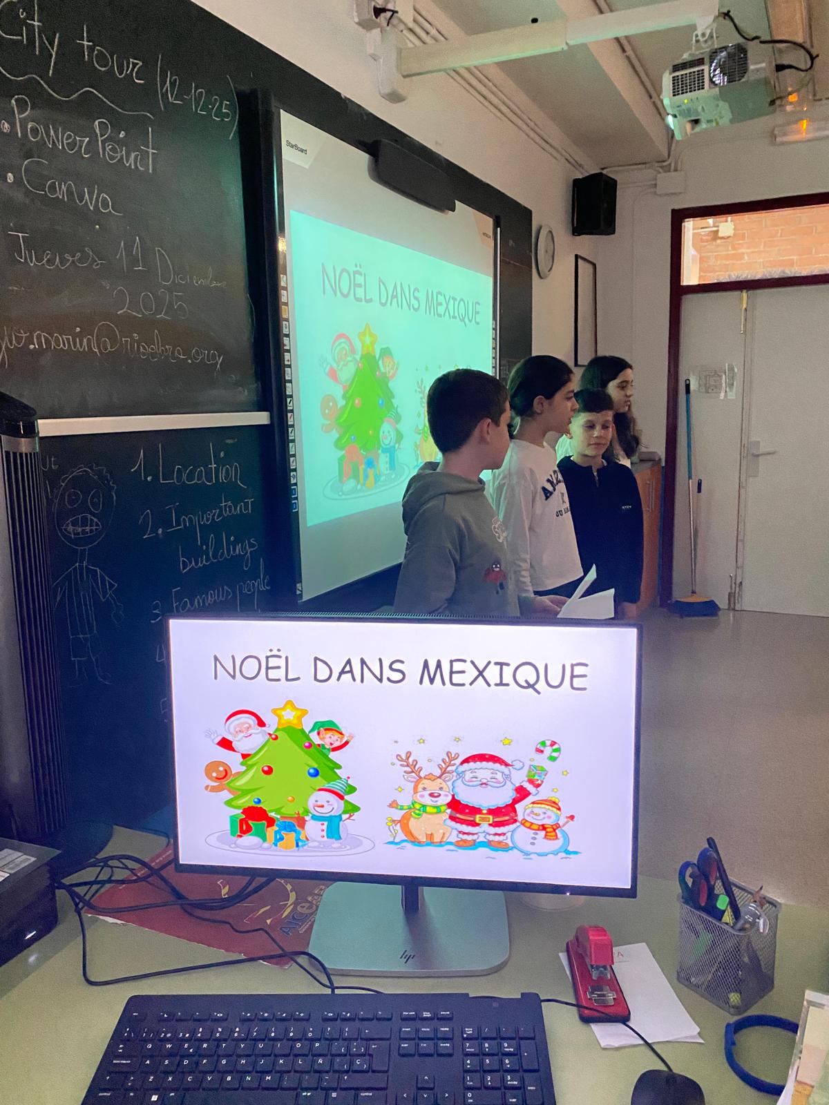 Exposés des sixième: Noël autour du monde.