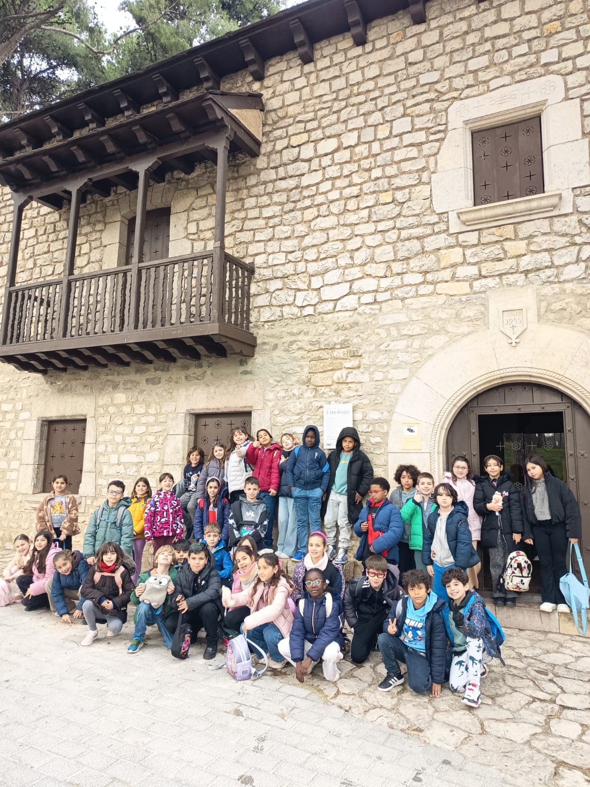 Tercero de E.P visita el museo Etnológico y disfruta del parque Labordeta.