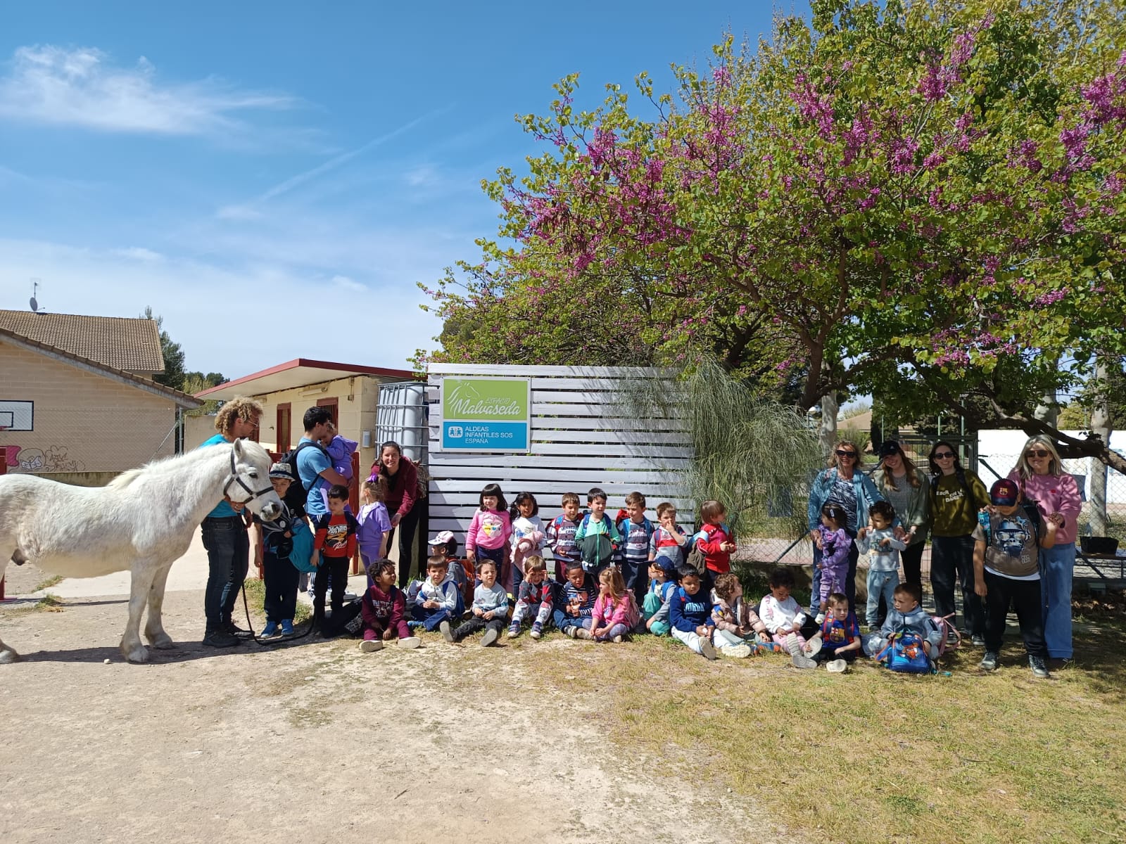 Visita al espacio Malvaseda de Aldeas Infantiles.